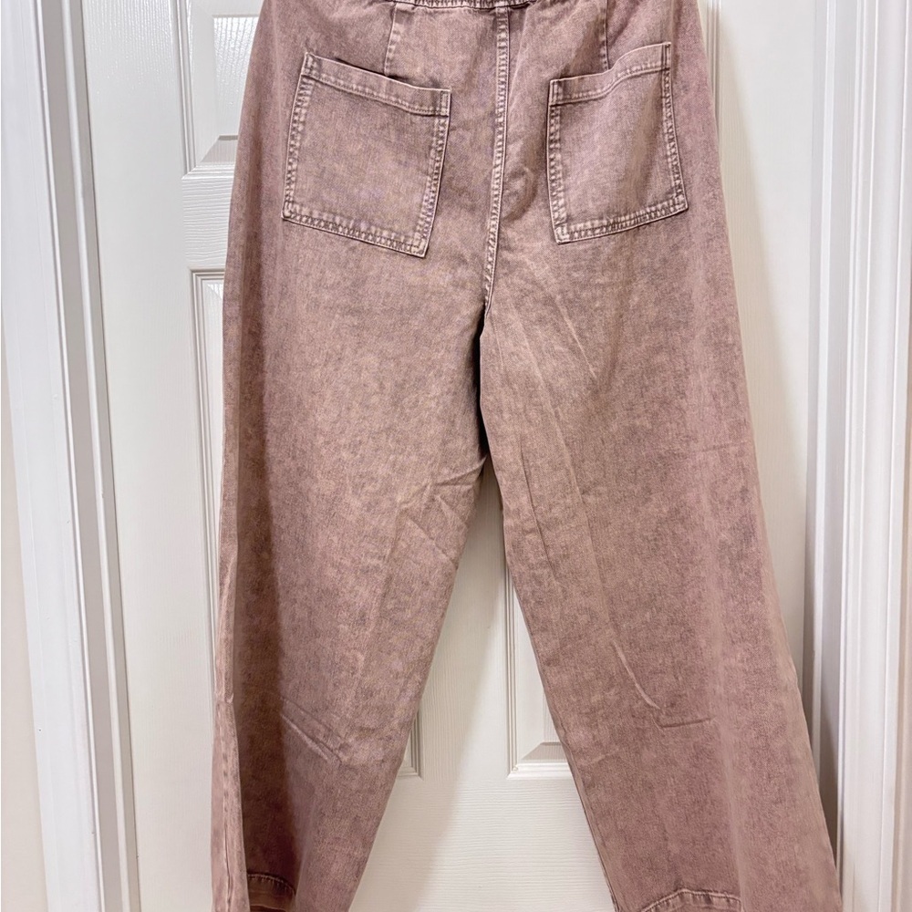 GAP Tan Wide Leg Pants - Picture 4 of 6